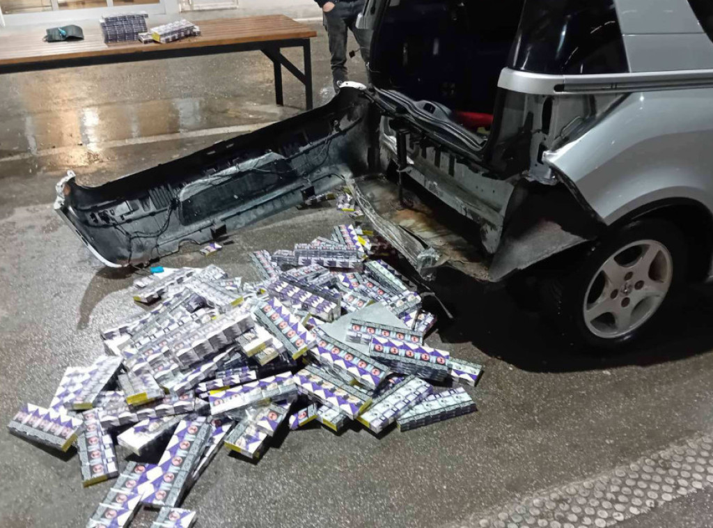 MUP: Zbog šverca cigareta na granici uhapšen državljanin Rumunije