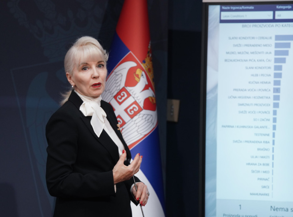 Jagoda Lazarević: Od danas u funkciji Nacionalna platforma za praćenje cena u trgovinskim lancima