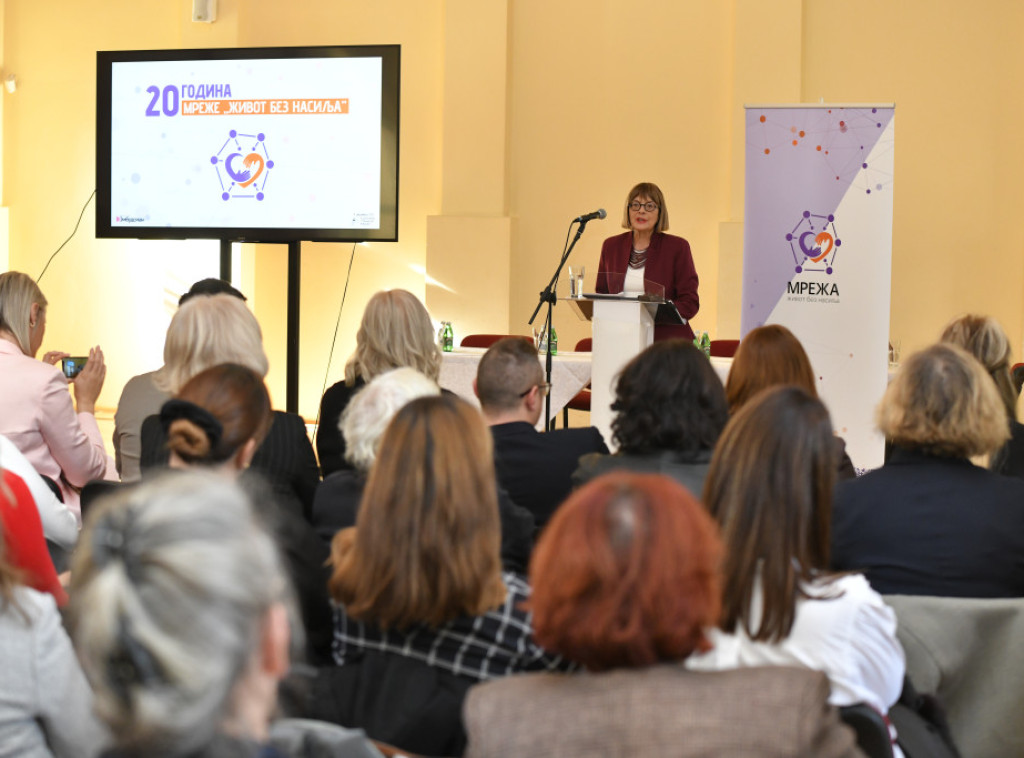 Maja Gojković: Mreža "Život bez nasilja" inicijator promena u oblasti podrške žrtvama