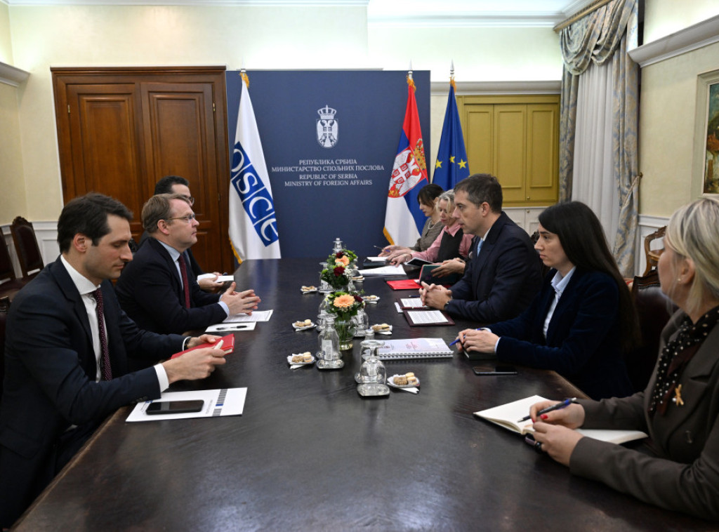 Djuric, OSCE's Kamp discuss situation in Kosovo-Metohija