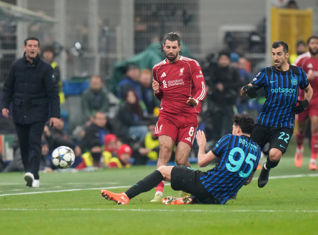 Fudbaleri Liverpula savladali Inter, Atalanta bolja od Čelsija u Ligi šampiona