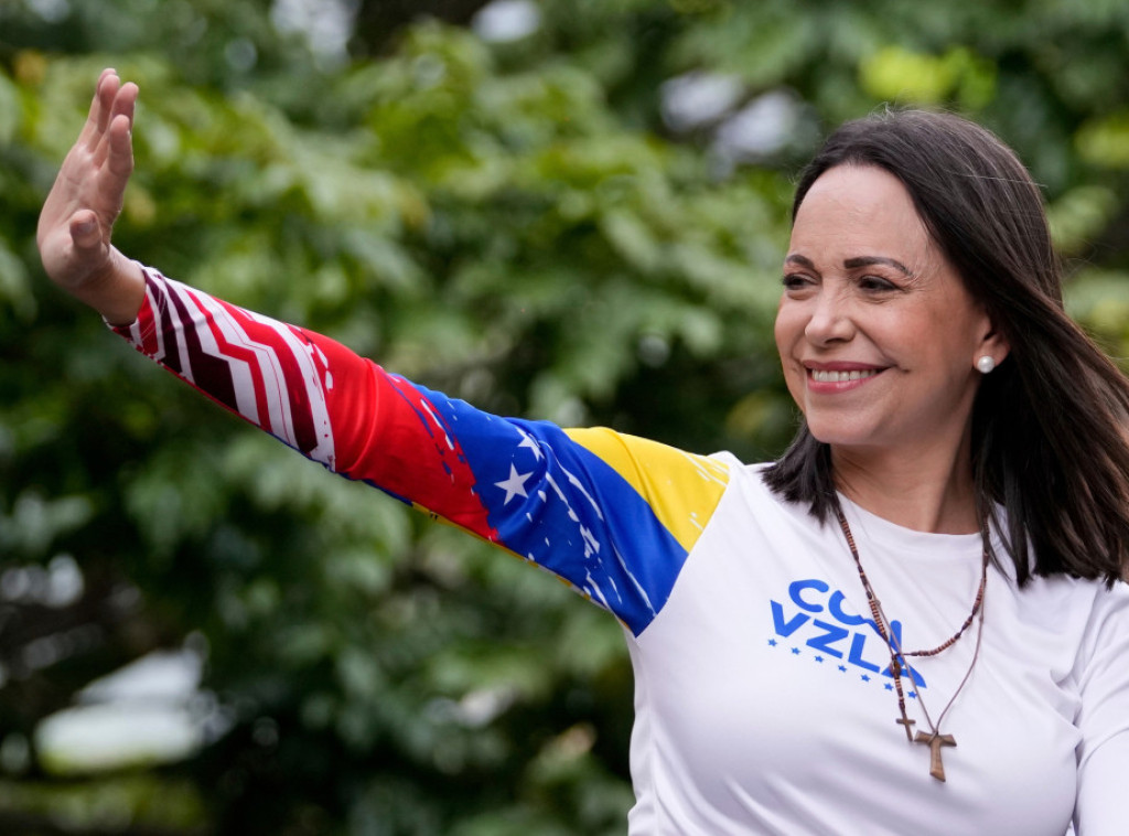 Korina Mačado zahvalila za Nobelovu nagradu i najavila dolazak u Oslo