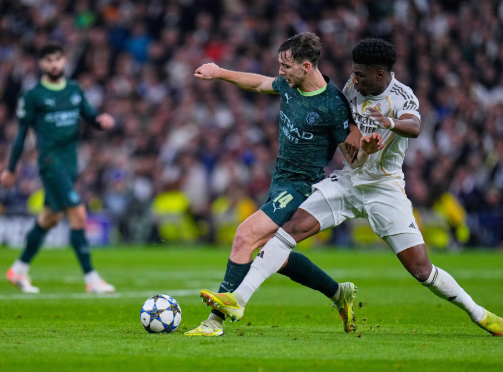 Fudbaleri Mančester Sitija posle preokreta pobedili Real u Madridu