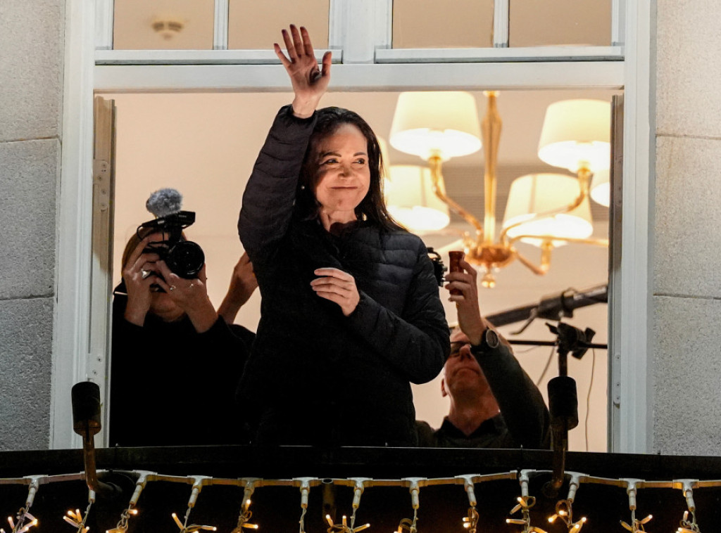 Marija Korina Mačado: "Svesna sam rizika putovanja u Oslo zbog Nobelove nagrade"