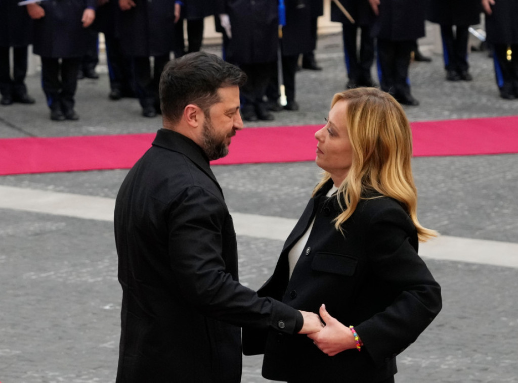 Izvor: Đorđa Meloni Zelenskog upozorila da Ukrajina treba da bude spremna na "bolne ustupke"
