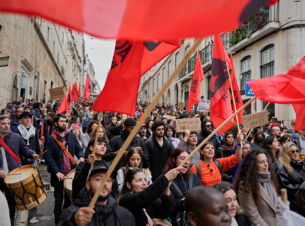 Zbog generalnog štrajka u Potrugalu zatvorene škole i obustavljen saobraćaj