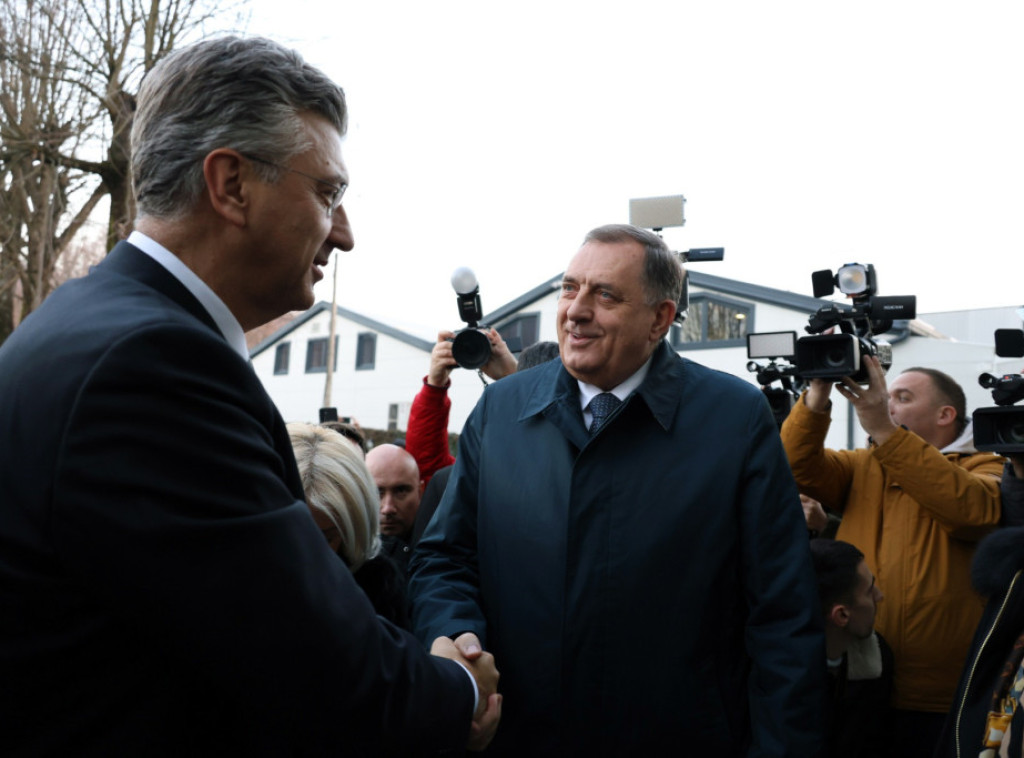 Plenković obišao novi prelaz Gradiška, otvaranje odloženo zbog blokada u BiH