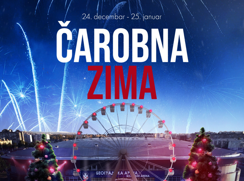 Manifestacija "Čarobna zima" od 24. decembra do 25. januara ispred "Arene"