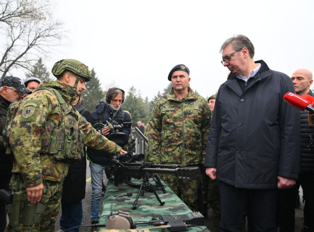 Vucic: Serbian Armed Forces not same as they were ten years ago