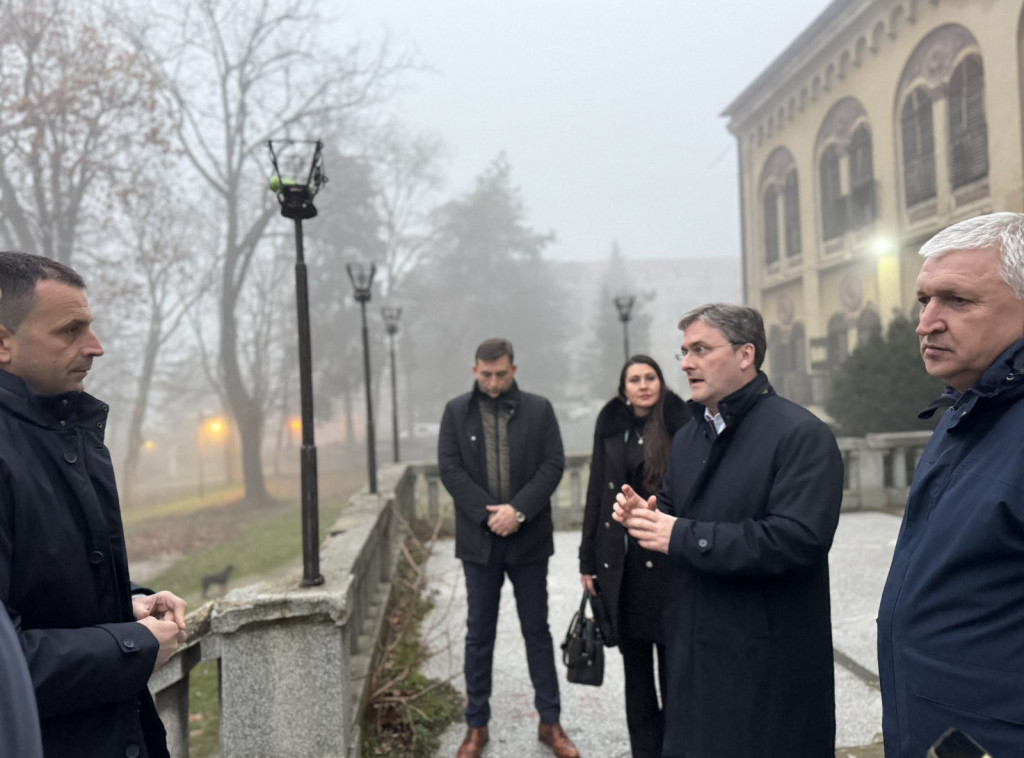 Nikola Selaković u Aranđelovcu najavio pomoć u rekonstrukciji Starog zdanja