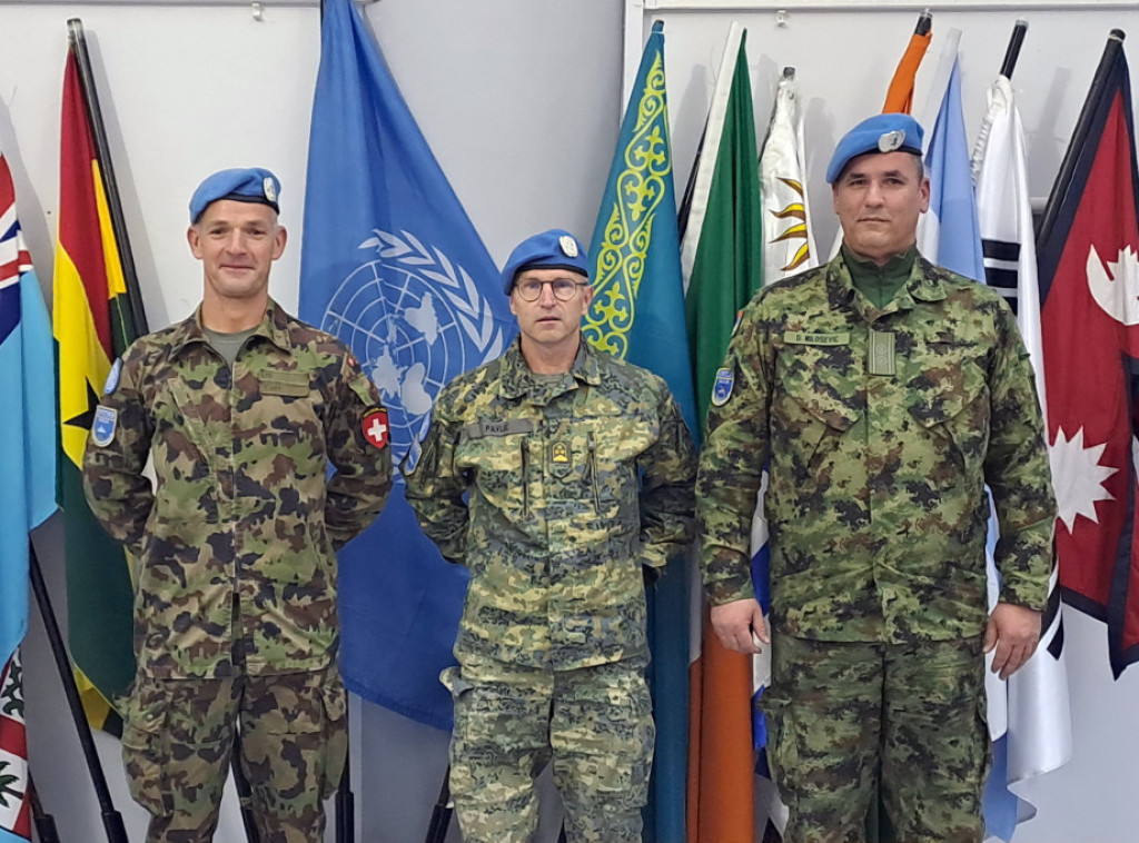 Oficir Vojske Srbije preuzeo dužnost šefa vojnih posmatrača na Bliskom istoku
