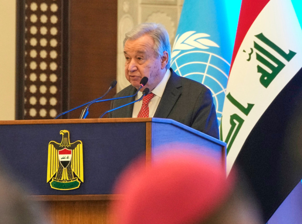 Gutereš u poseti Iraku povodom kraja mandata misije UN