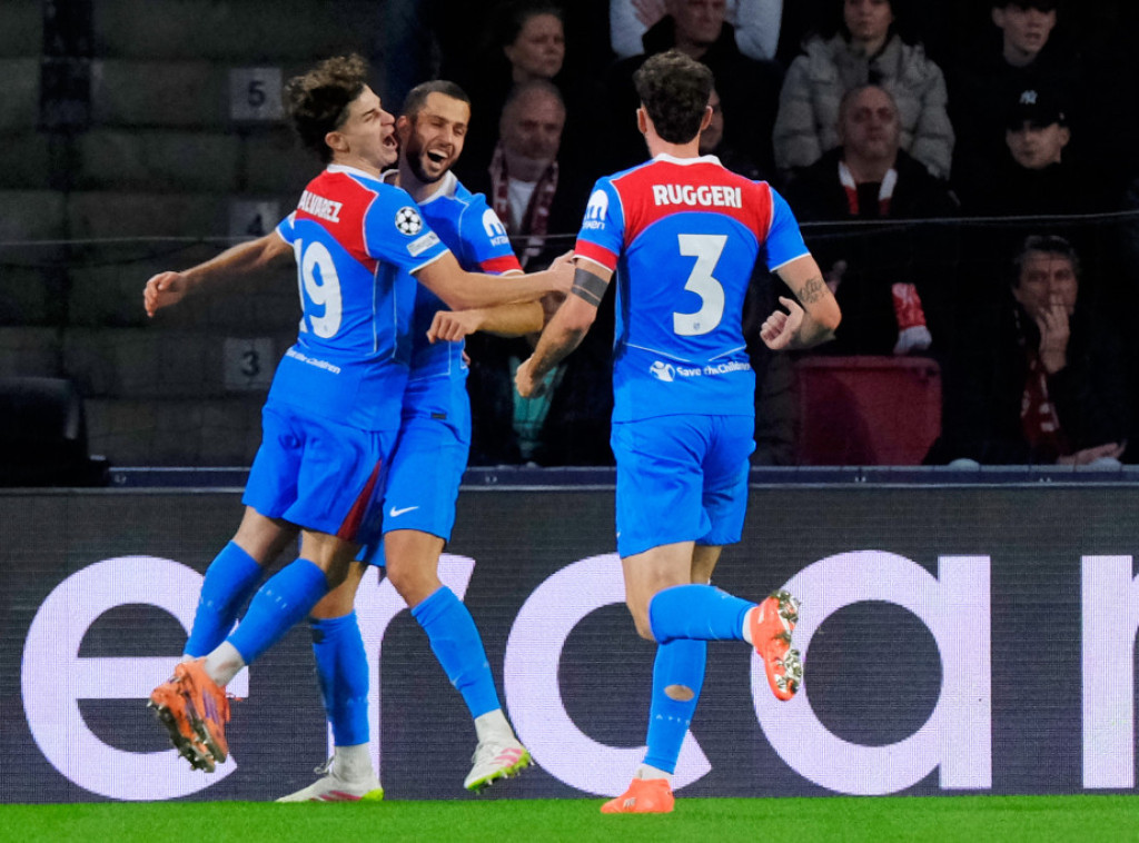 Fudbaleri Atletiko Madrida pobedili Valensiju u 18. kolu španskog prvenstva