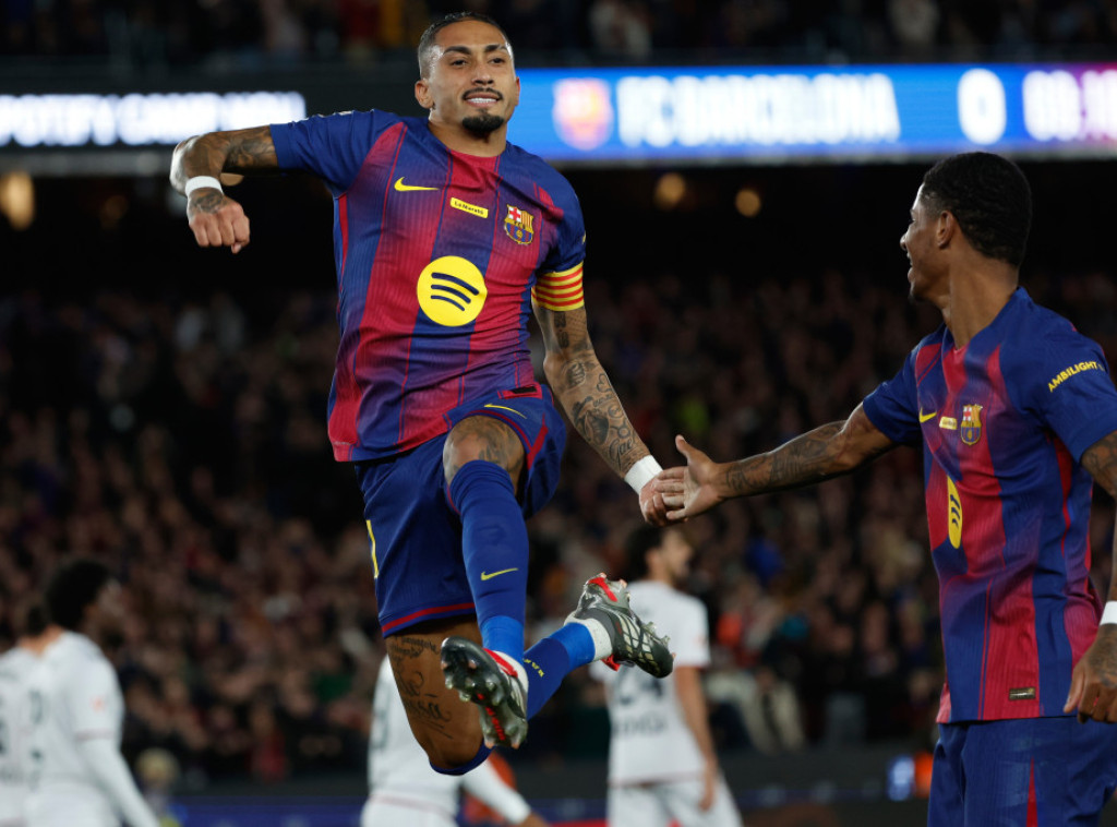 Fudbaleri Barselone savladali Osasunu golovima Rafinje