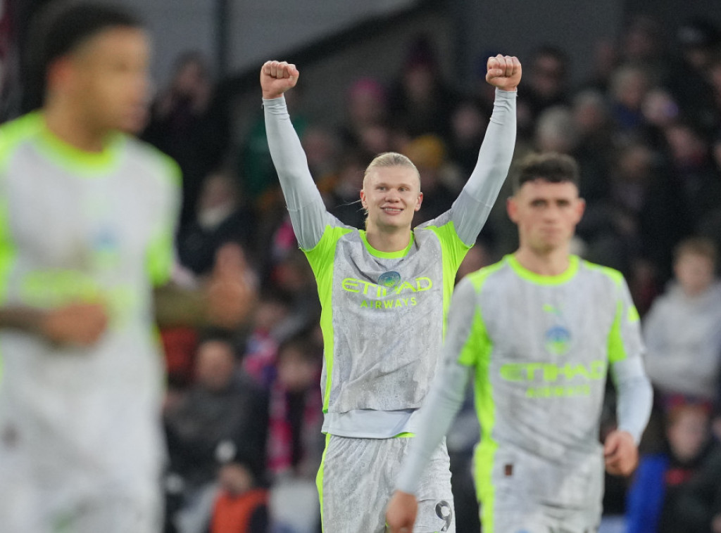 Fudbaleri Mančester sitija pobedili Kristal Palas, Aston Vila nadigrala Vest Hem