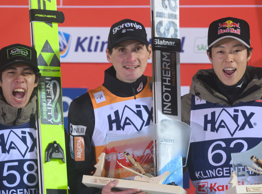 Ski skokovi: Domen Prevc u Klingentalu zabeležio četvrtu uzastopnu pobedu u Svetskom kupu
