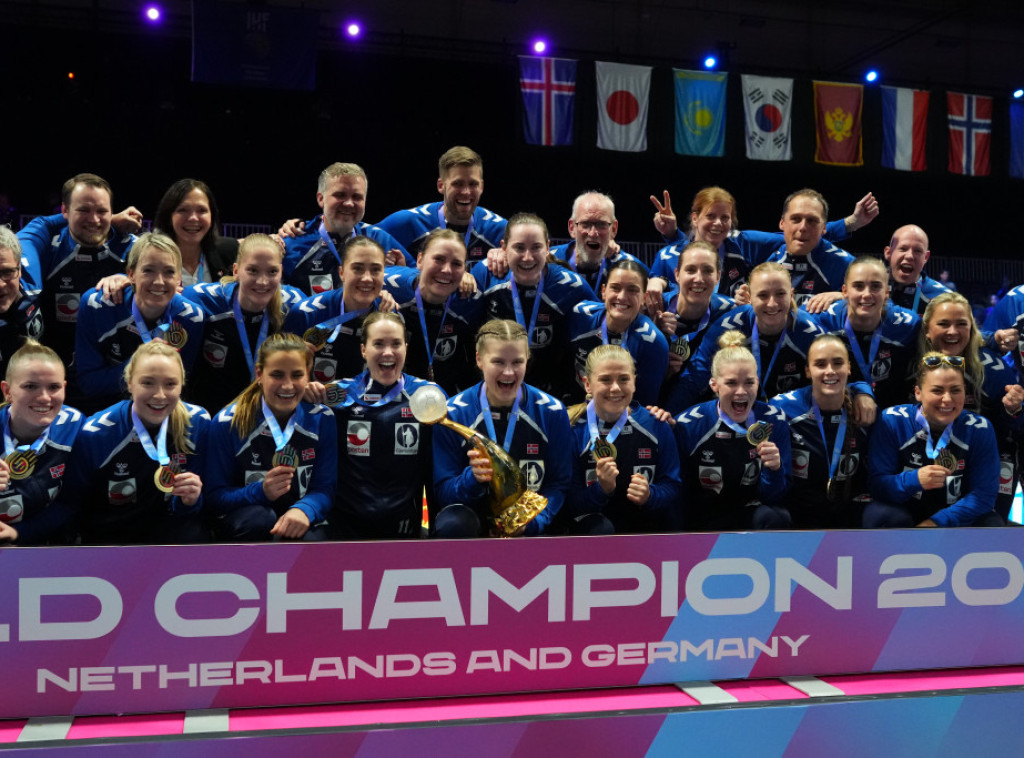 Rukometašice Norveške pobedile Nemačku i osvojile zlatnu medalju na Svetskom prvenstvu