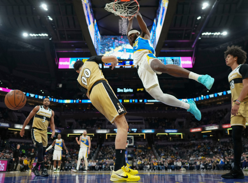 Košarkaši Vašingtona pobedili Indijanu, Vukčević ubacio šest poena