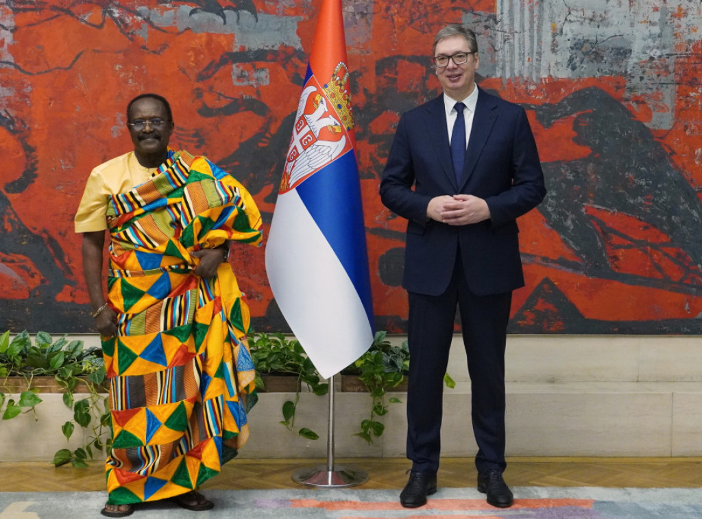 Vučić primio akreditivna pisma novoimenovanog ambasadora Gane: Srbija vidi Ganu kao pouzdanog partnera
