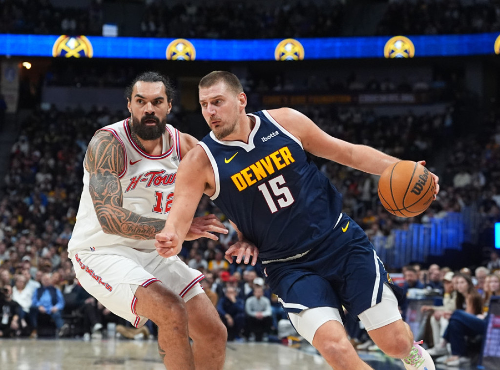 Srpski košarkaš Nikola Jokić ostvario novi tripl-dabl u pobedi Denvera nad Hjustonom