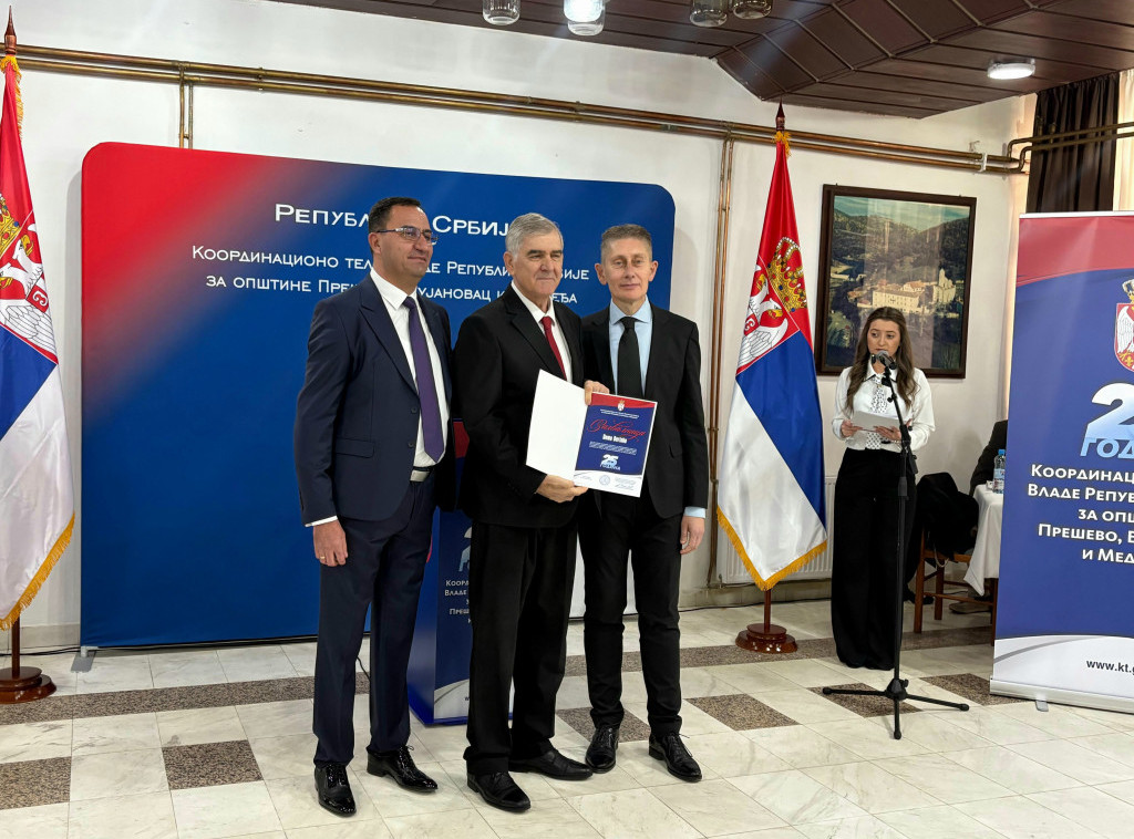 Aleksandar Martinović: Preševo, Bujanovac i Medveđa prostor od posebnog značaja za Srbiju