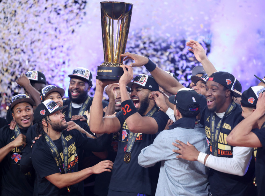 Košarkaši Njujork Niksa osvojili NBA Kup pobedom nad San Antonio Sparsima