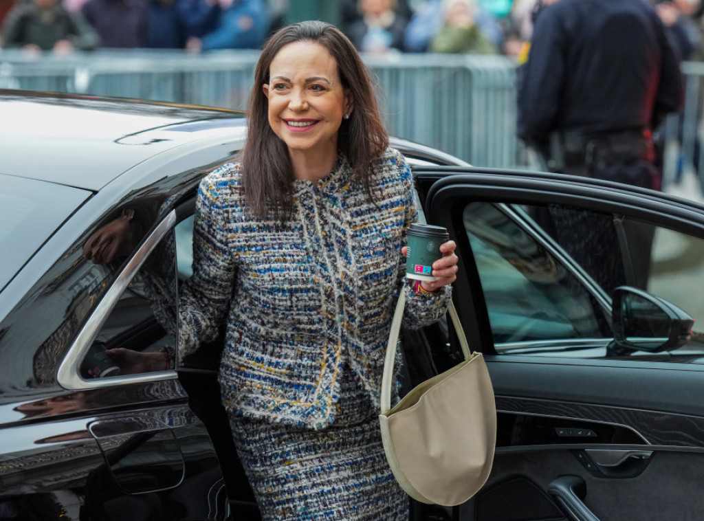 Marija Korina Mačado, dobitnica Nobelove nagrade za mir, napustila Oslo