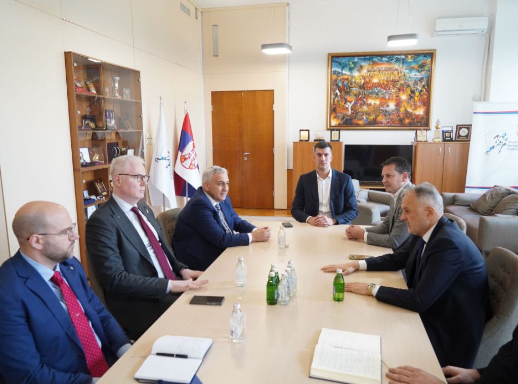 Održan prvi sastanak ministra sporta Gajića i predsednika OKS Tomaševića