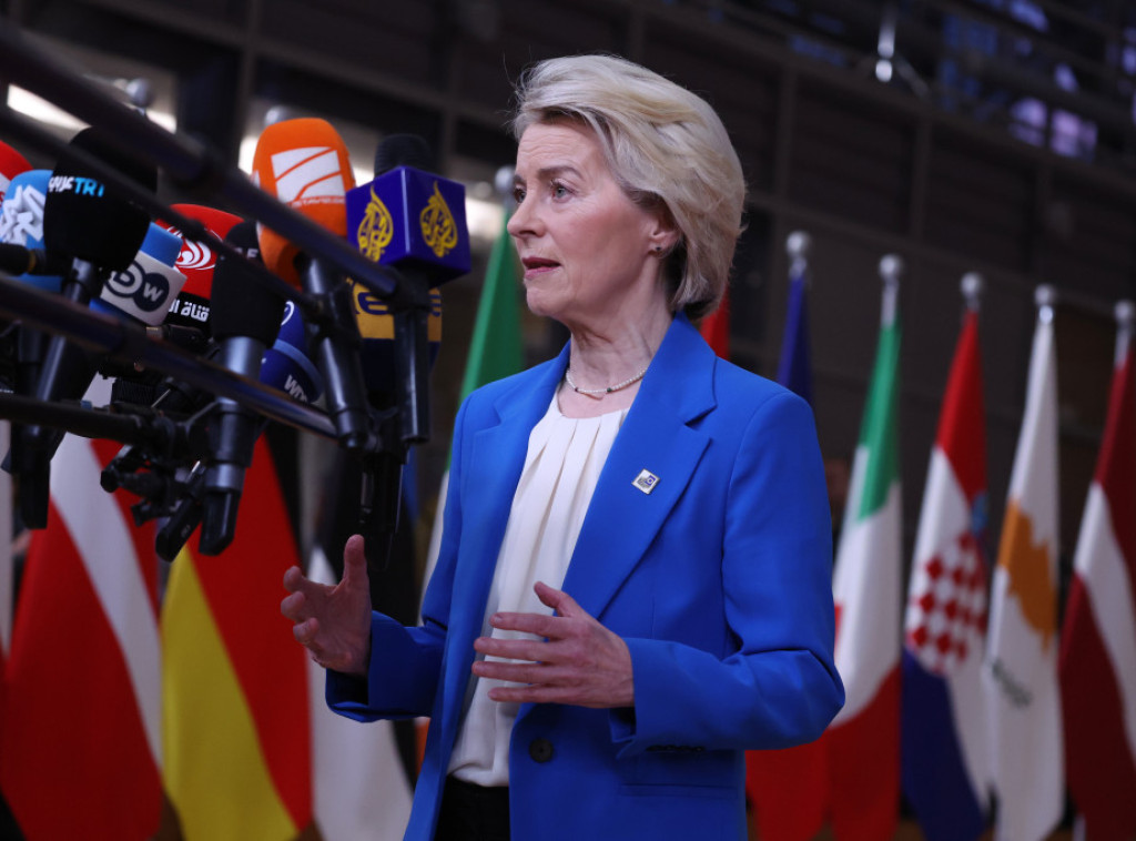 Fon der Lajen: Neću napustiti samit EU bez dogovora o finansiranju Ukrajine