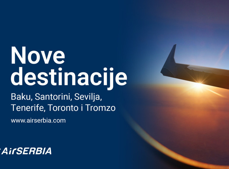 ER Srbija: U 2026. godini šest novih direktnih linija, karte od danas u prodaji