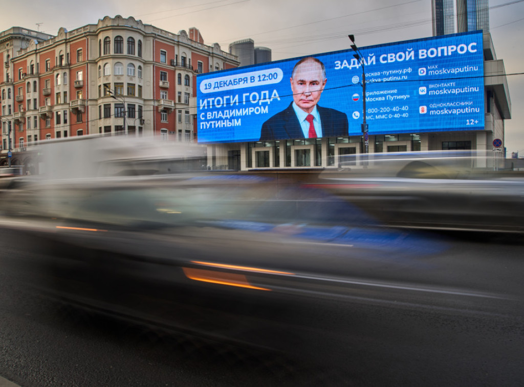 Broj poslatih pitanja za direktnu liniju sa Putinom premašio 2,5 miliona