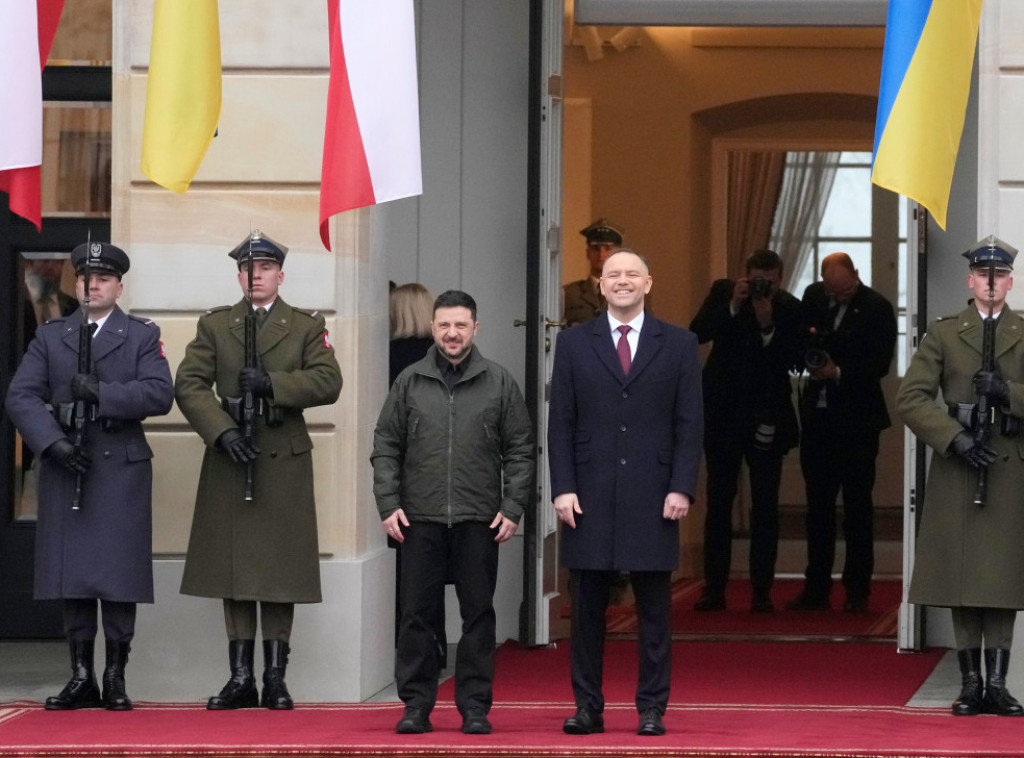Zelenski doputovao u Varšavu, planiran susret s Navrockim i Tuskom