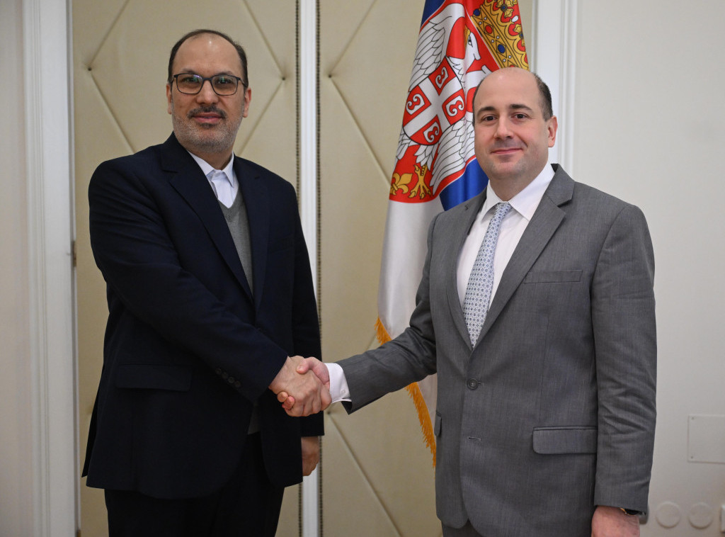 Kozarev receives new Iranian ambassador