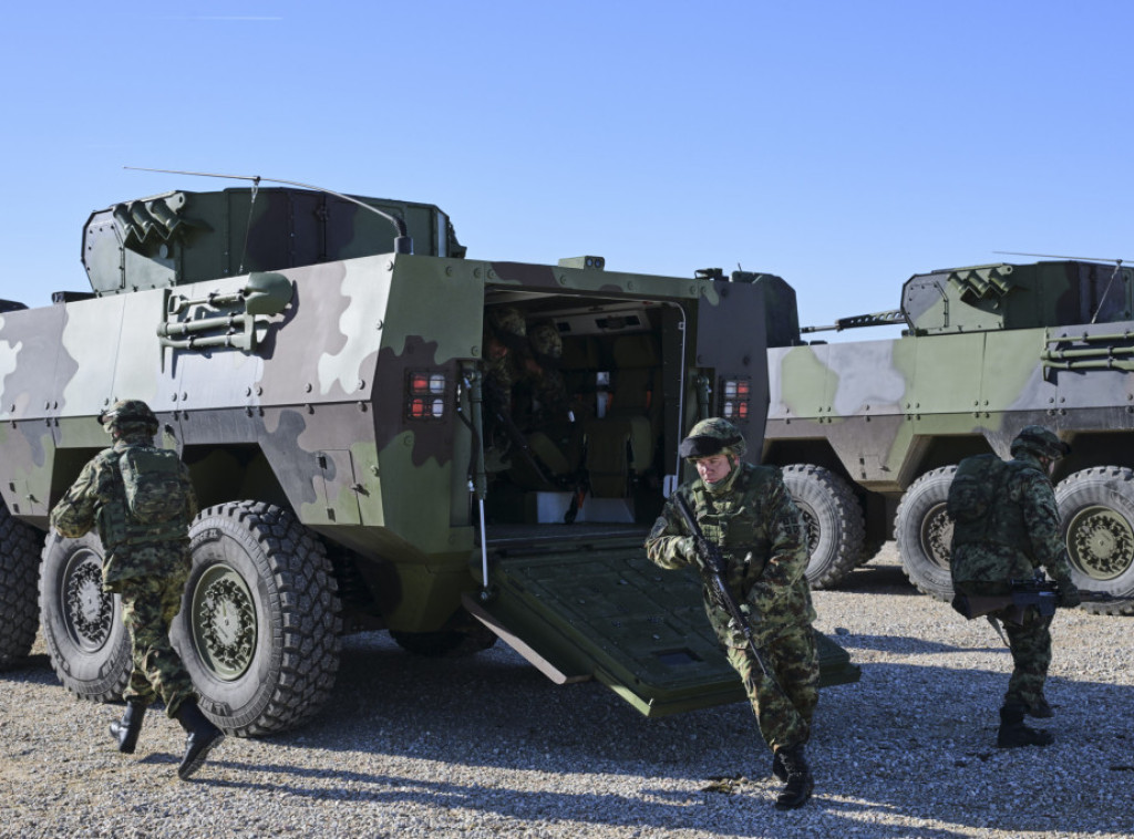 Ministarstvo odbrane: Obuka na novim borbenim vozilima u jedinicama Vojske Srbije