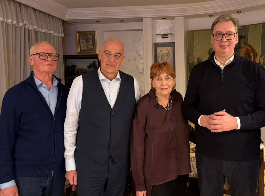 Vučić ugostio grčkog ministra odbrane Nikosa Dendijasa