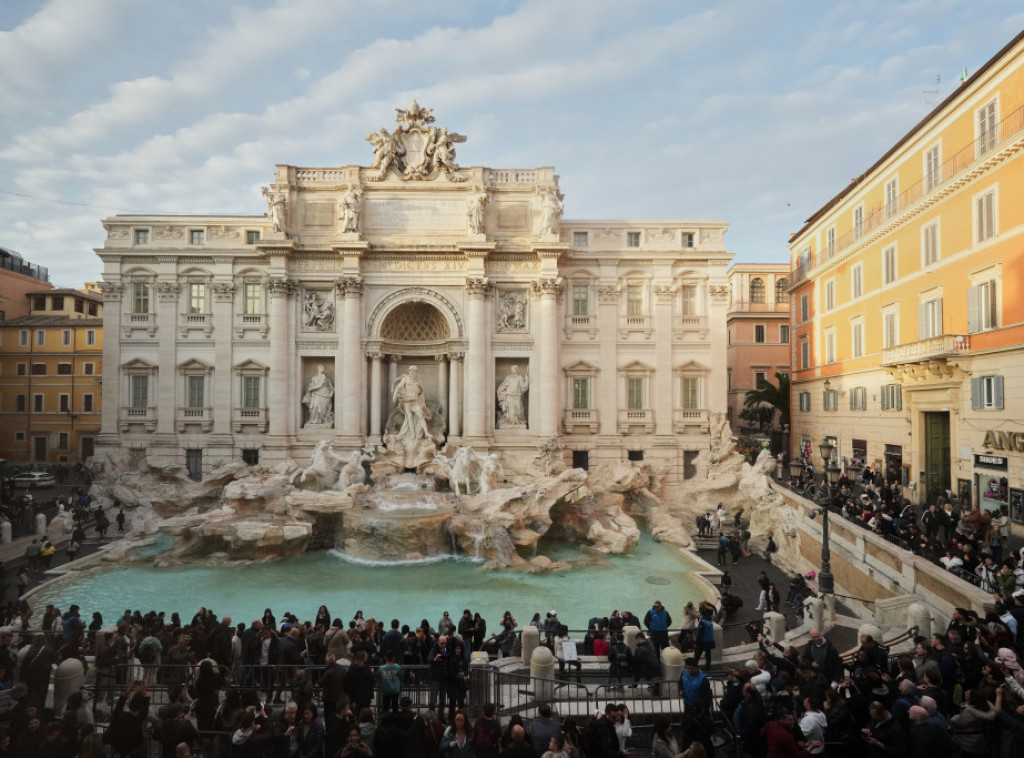 Od februara naplaćivanje ulaza za Fontanu di Trevi i još pet rimskih znamenitosti