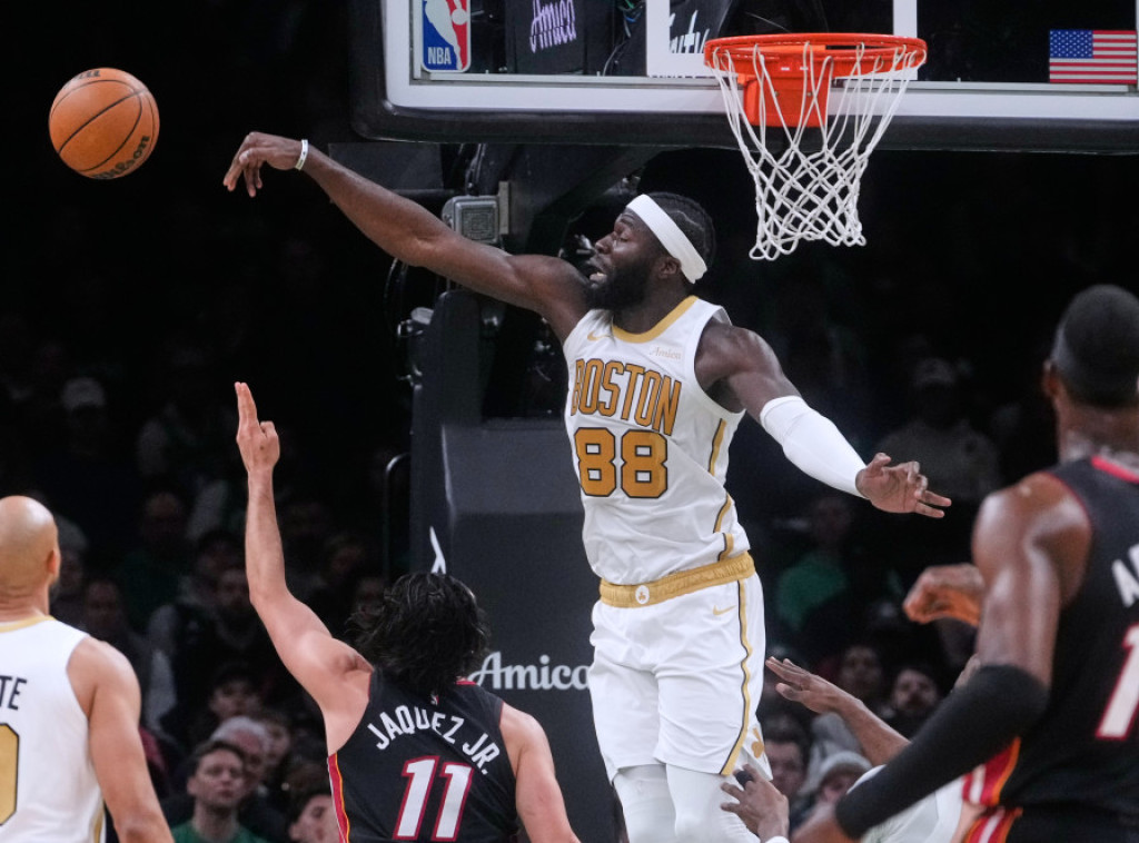 Košarkaši Bostona lako pobedili desetkovani Majami