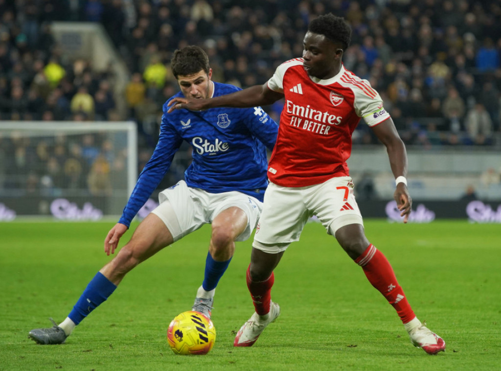 Fudbaleri Arsenala pobedili Everton, Lids bolji od Kristal palasa u Premijer ligi