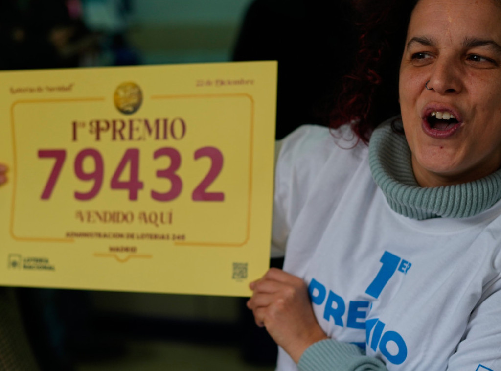 Španska božićna lutrija El Gordo podelila nagrade u iznosu od 2,77 milijardi evra