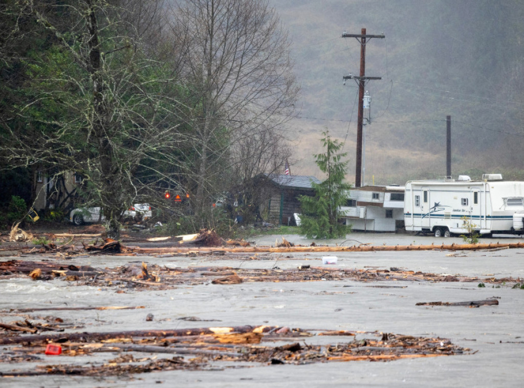 Jaka kiša i poplave u Severnoj Kaliforniji, jedna osoba nastradala