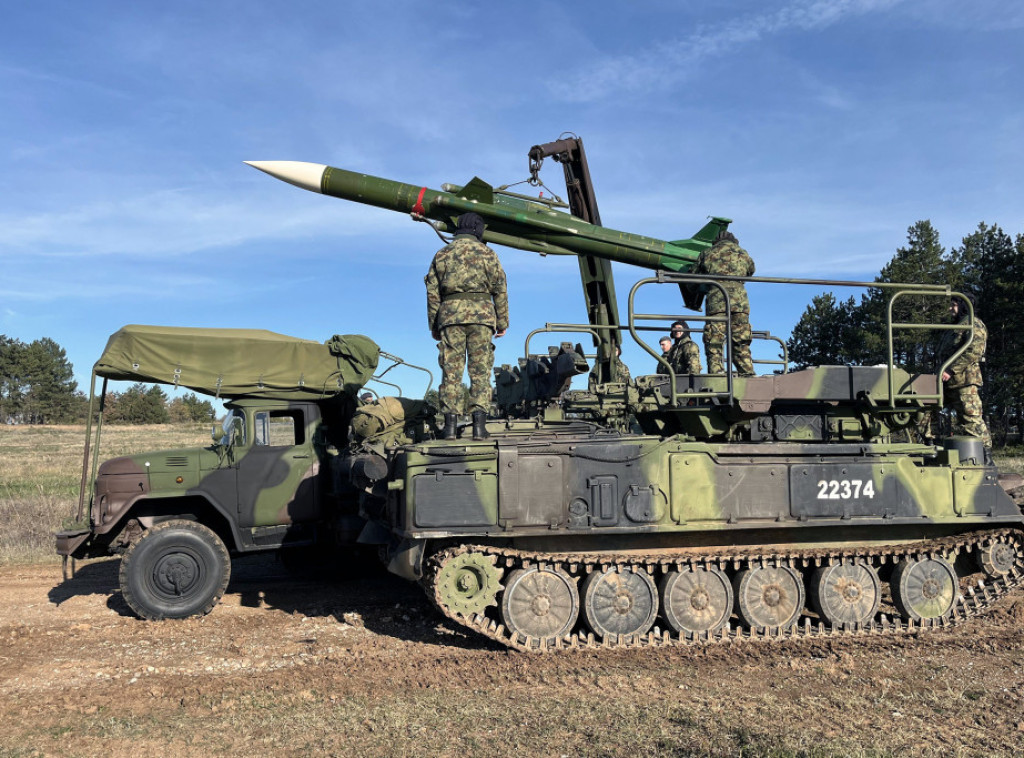 U toku obuka borbenih posluga raketnog sistema KUB-M2 (SM)