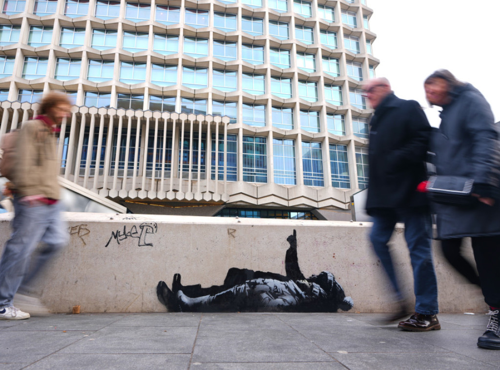 Benksi potvrdio da je tvorac novog murala u Londonu