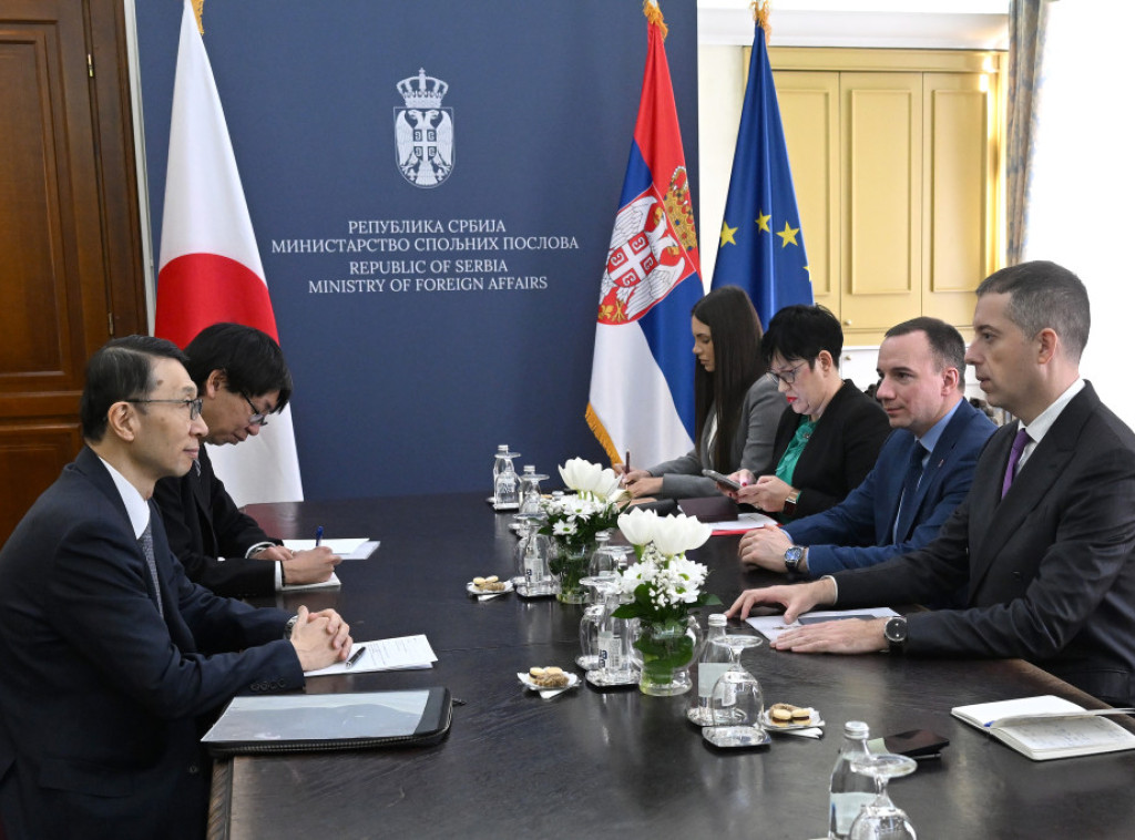 Ministar Đurić primio u oproštajnu posetu ambasadora Imamuru: Dinamičan razvoj ekonomske saradnje Srbije i Japana