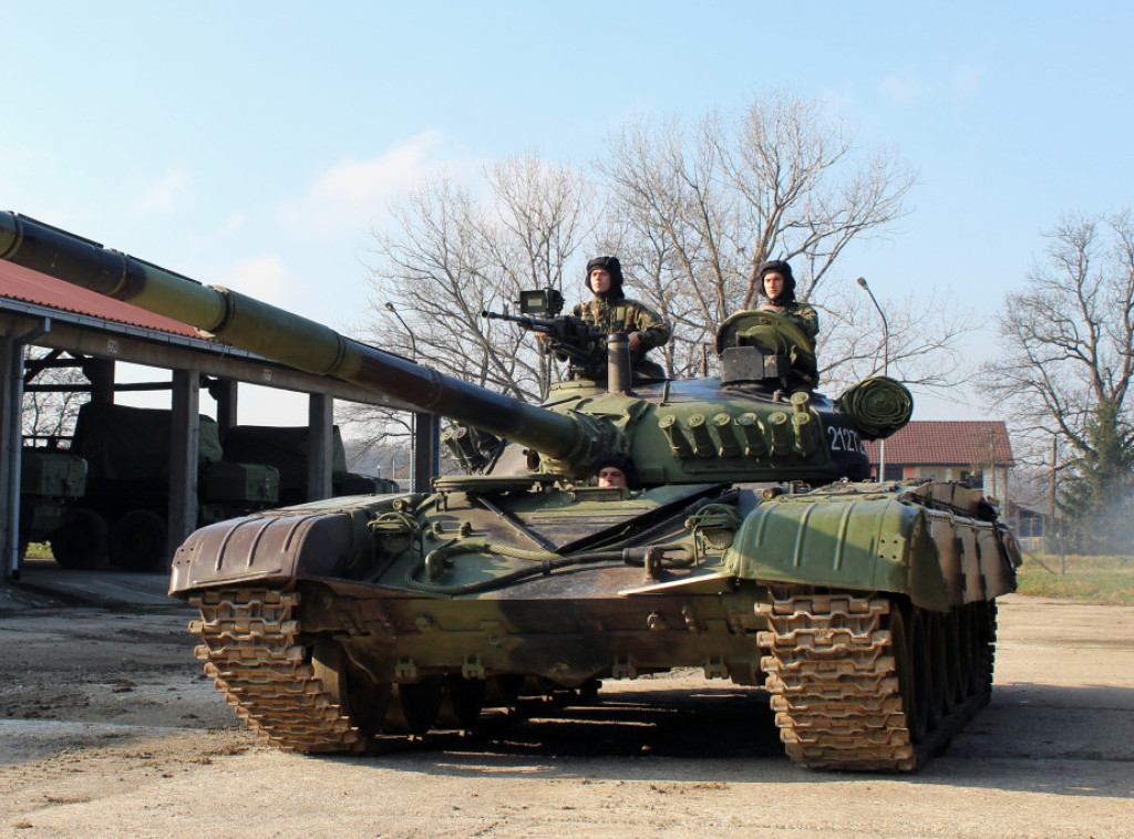 Ministarstvo odbrane: Počeo novi ciklus obuke za borbenu upotrebu tenkova M-84