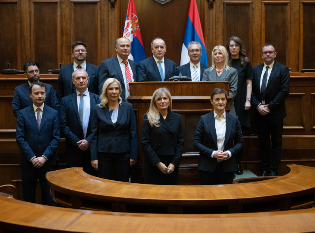 Novoizabrane sudije Ustavnog suda položile zakletvu u Narodnoj skupštini