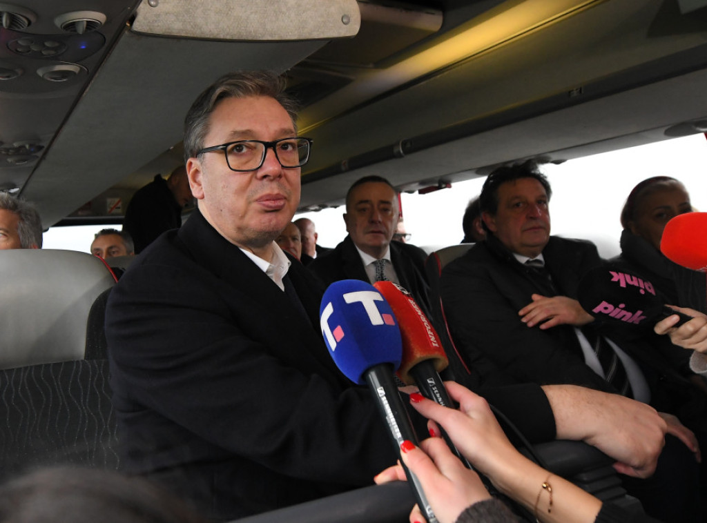 Aleksandar Vučić: Nisam se uplašio kampanje blokadera, nemaju razloga za slavlje