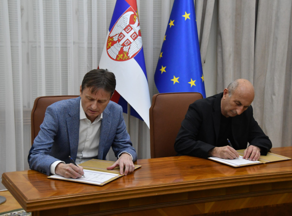 Darko Glišić: Potpisan ugovor za rekonstrukciju galerije "Milena Pavlović Barili"