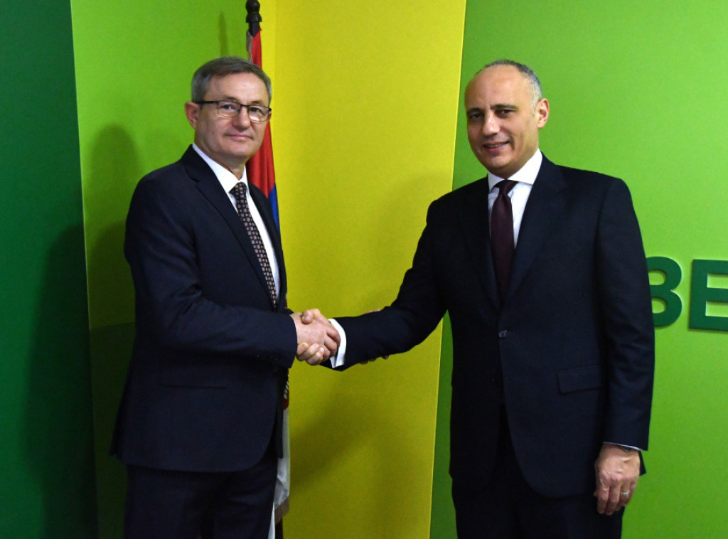 Dragan Glamočić razgovarao sa Ahmedom Salamom Solimanom o povećanju izvoza srpskih proizvoda na egipatsko tržište