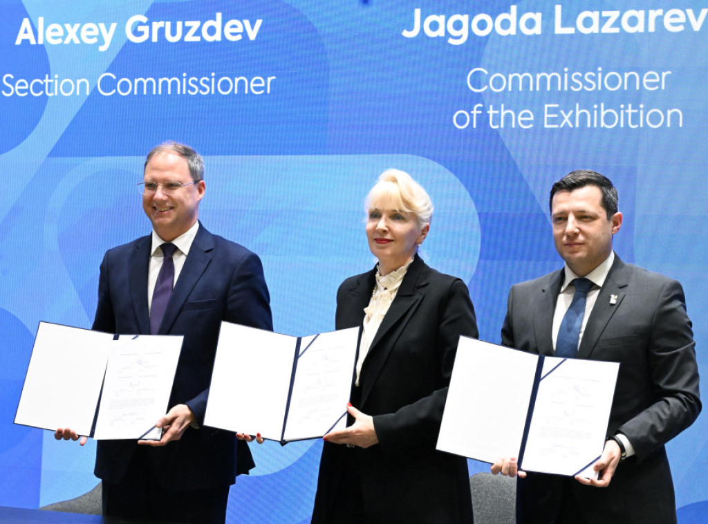 Jagoda Lazarević: Učešće Rusije na Ekspu 2027 velika stvar za izložbu i dalju saradnju sa Srbijom
