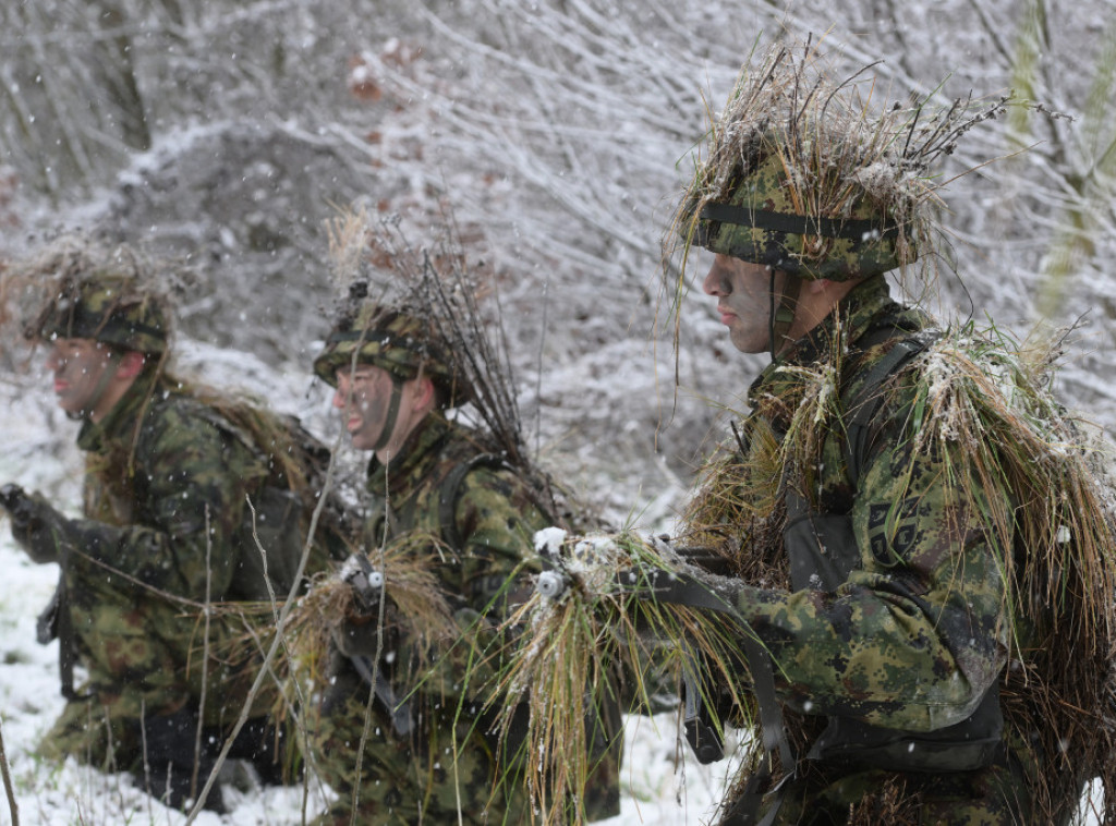 Ministarstvo odbrane: Najmlađi vojnici na služenju vojnog roka na terenskoj obuci